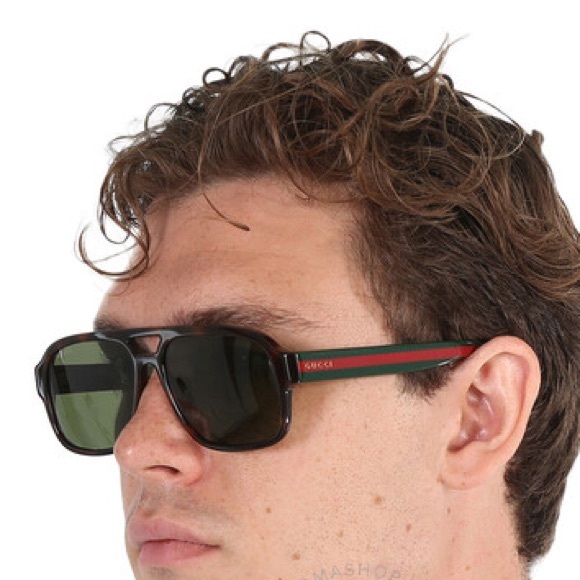 💯- New Original GG0925S 002 Pilot-Frame Acetate Sunglasses - Picture 6 of 15